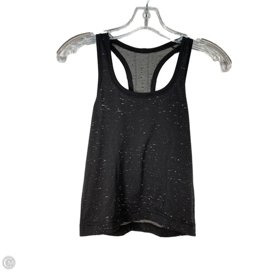Athletic Tank Top By Lululemon In Black & White, Size: Xs