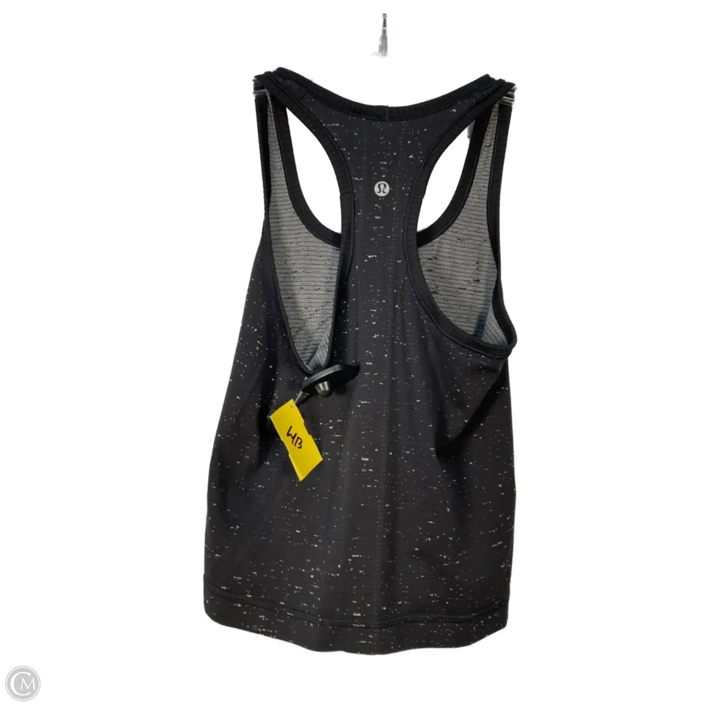 Athletic Tank Top By Lululemon In Black & White, Size: Xs