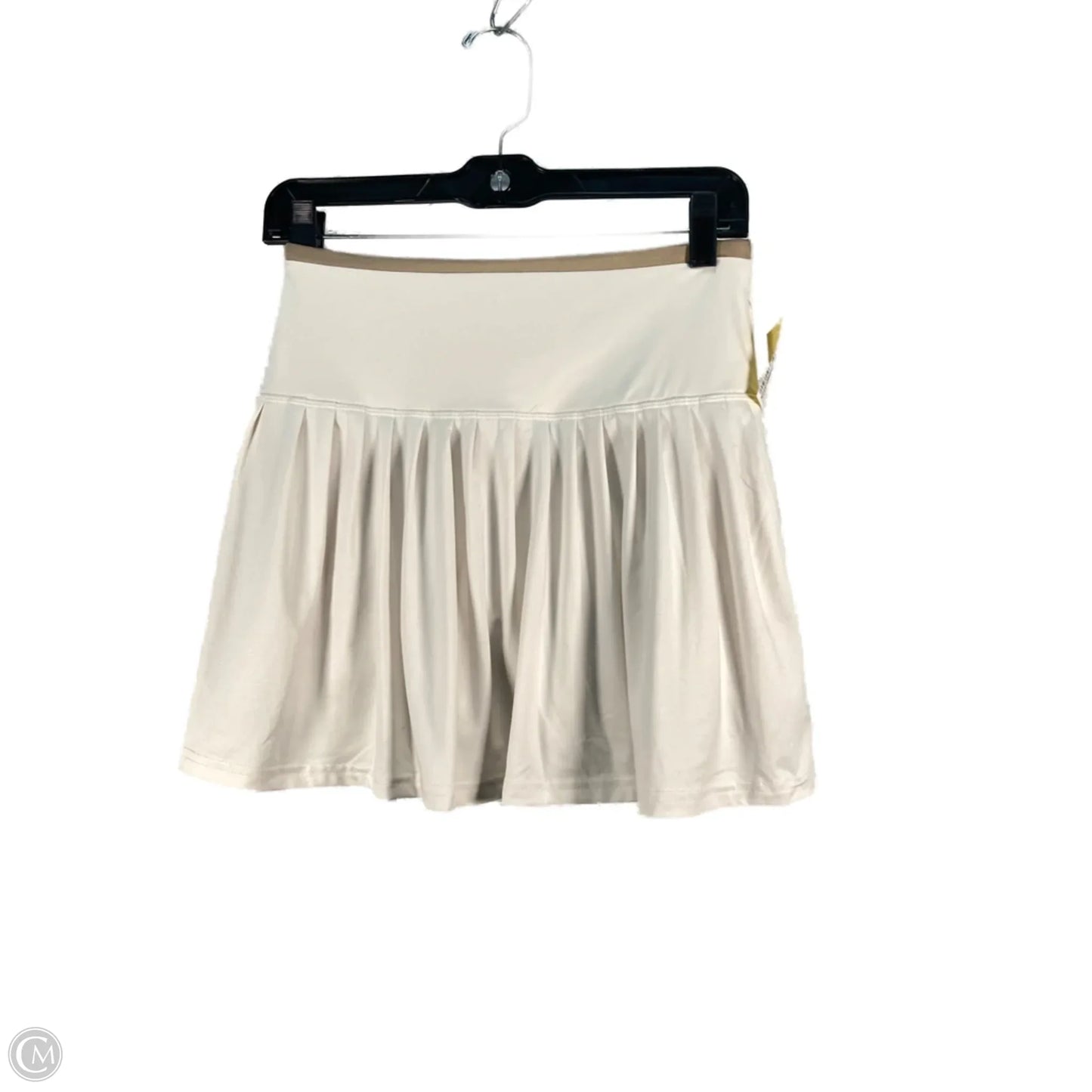 Athletic Skort By Gottex In Cream, Size: S