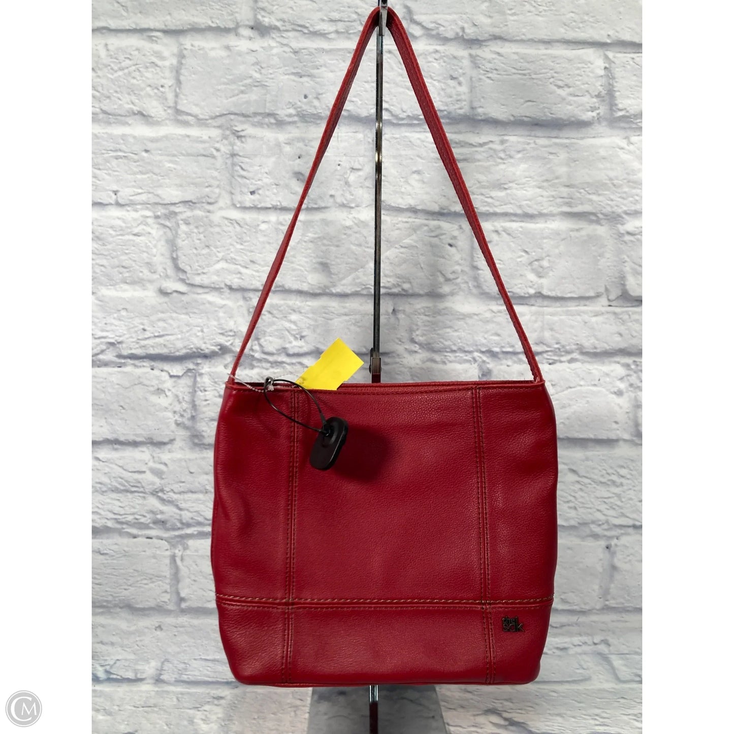 Handbag Leather By The Sak, Size: Medium