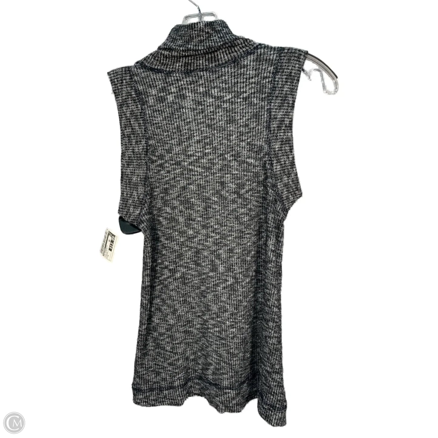 Top Sleeveless By Postmark In Black & White, Size: M