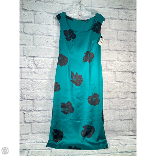 Dress Party Long By Ann Taylor In Black & Green, Size: Xs