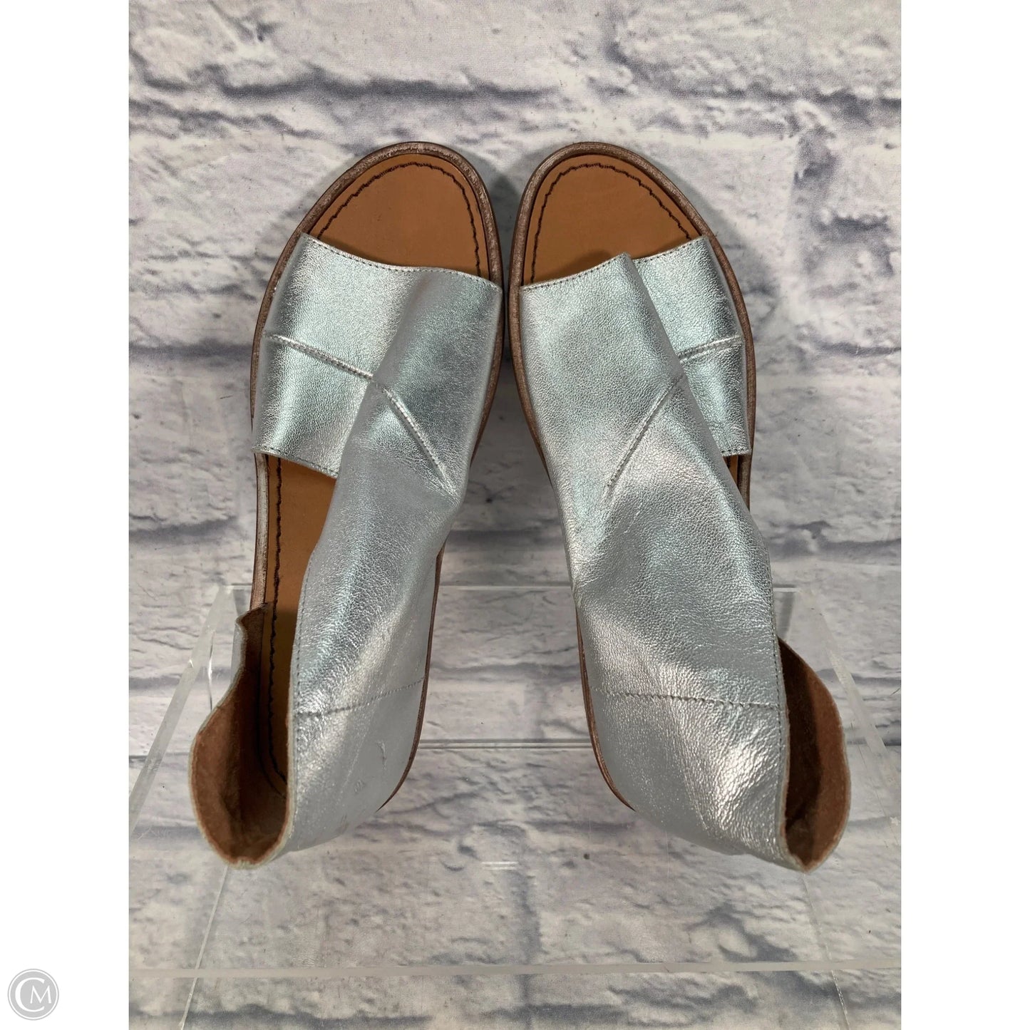 Sandals Flats By Free People In Silver, Size: 7.5
