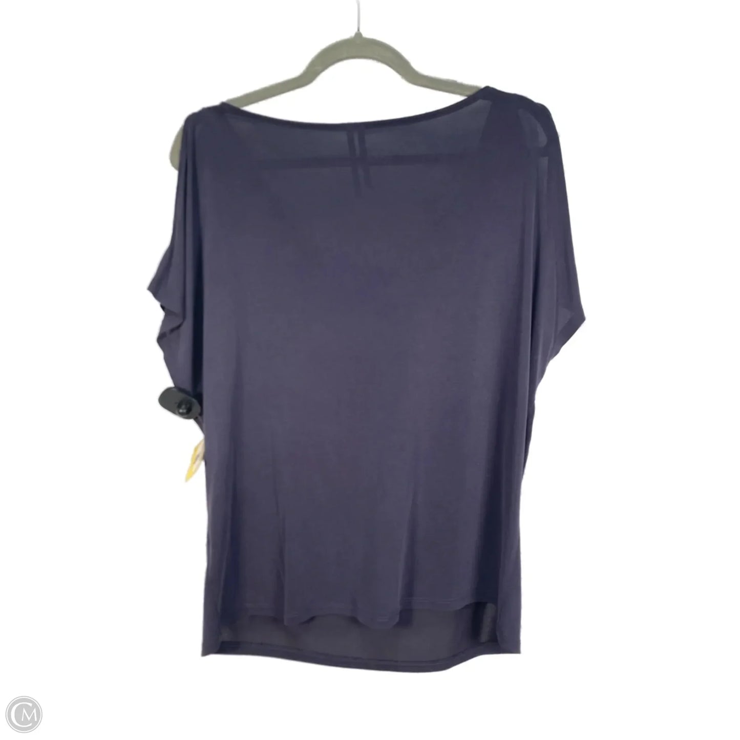 Top Short Sleeve By Anthropologie In Purple, Size: Xs