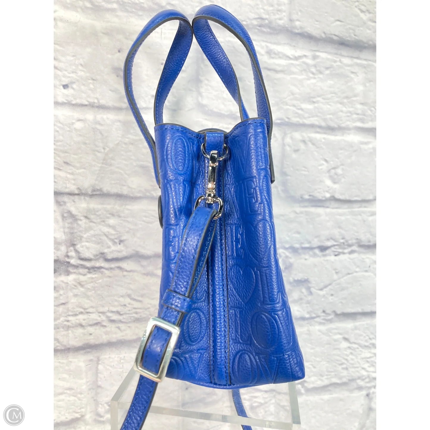 Handbag Leather By Brighton, Size: Large
