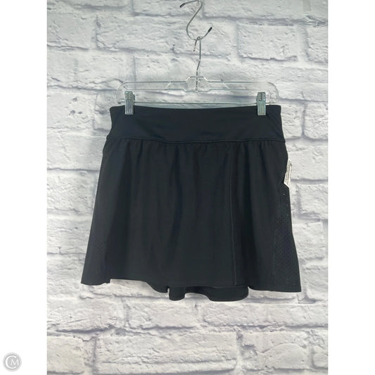 Athletic Skort By Spanx In Black, Size: L