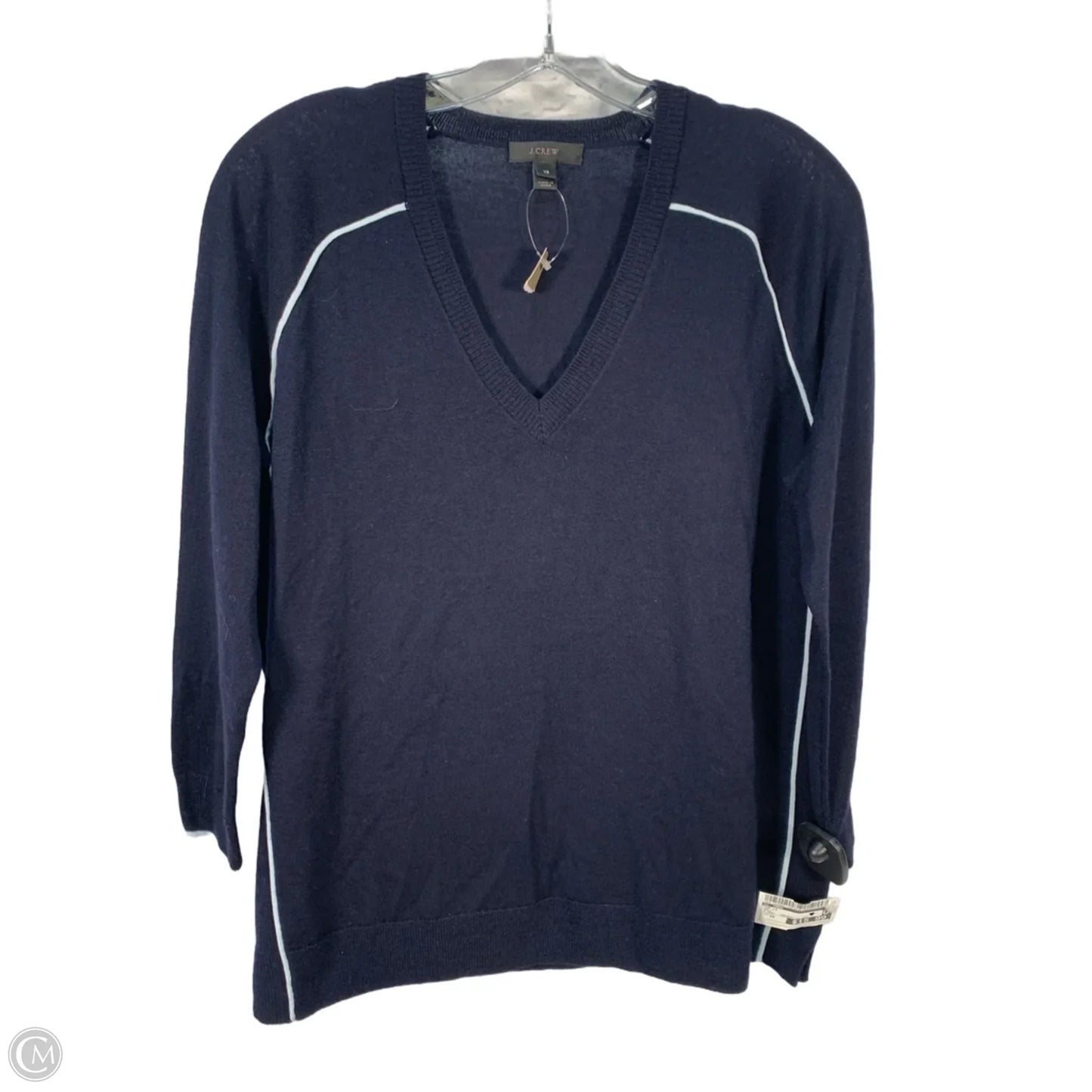 Top Long Sleeve By J. Crew In Navy, Size: Xs