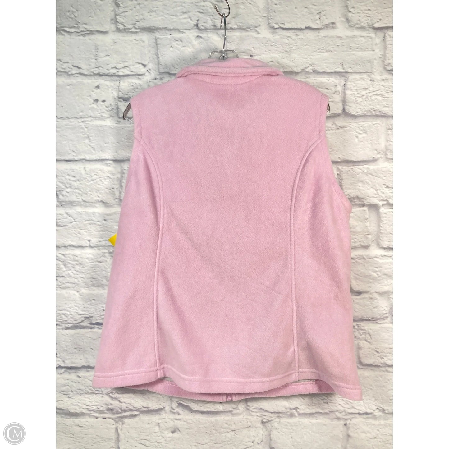 Vest Fleece By Columbia In Pink, Size: Xl