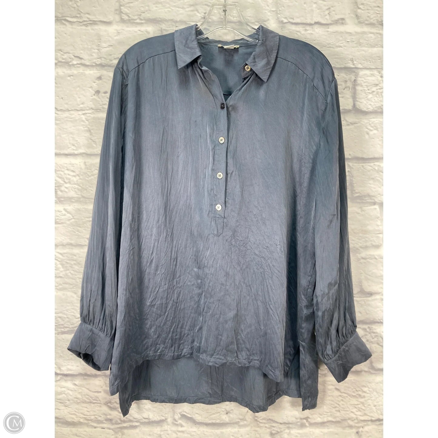 Tunic Long Sleeve By Sundance In Blue, Size: M