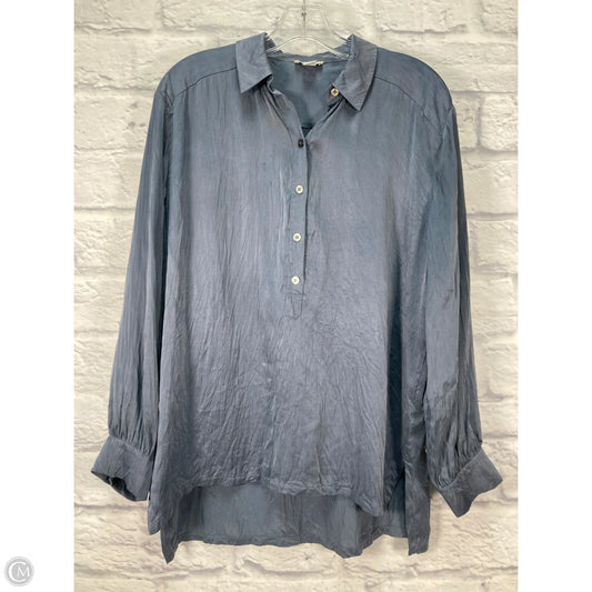 Tunic Long Sleeve By Sundance In Blue, Size: M