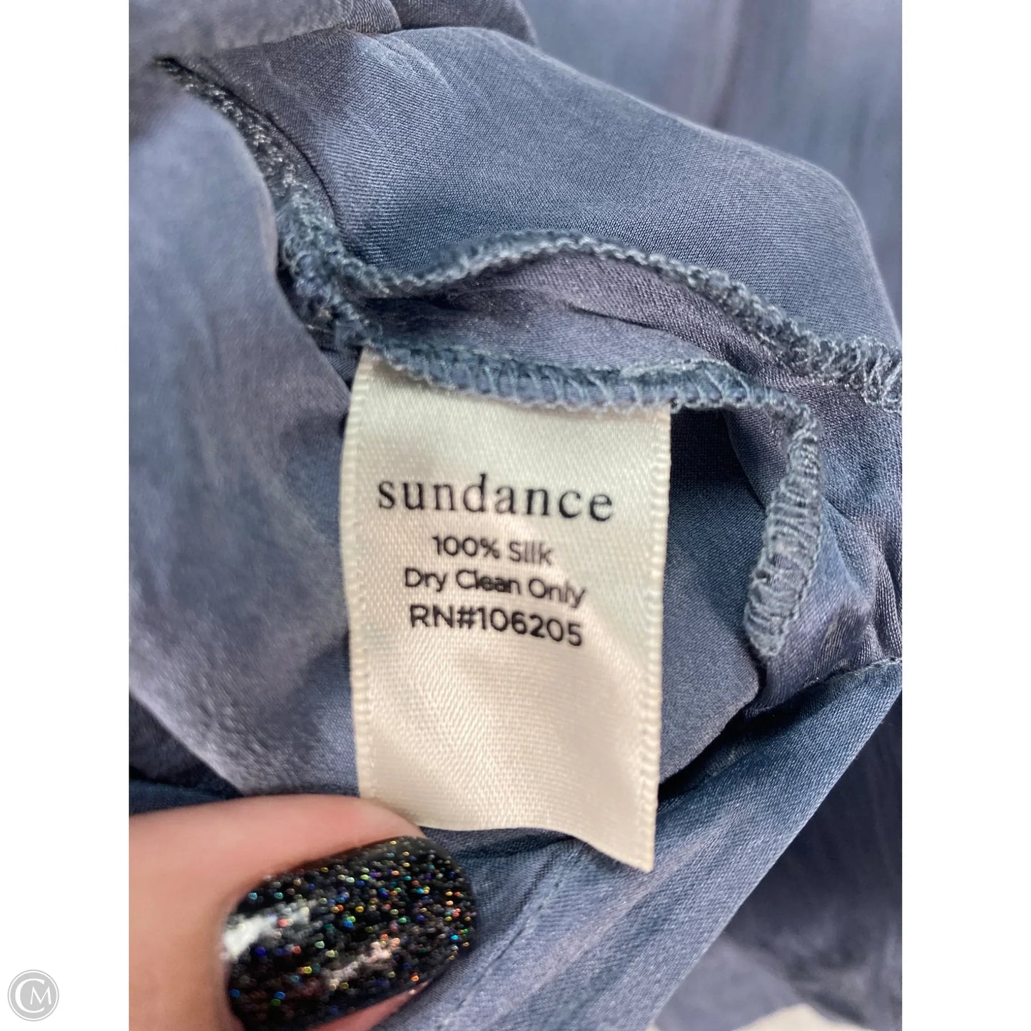 Tunic Long Sleeve By Sundance In Blue, Size: M