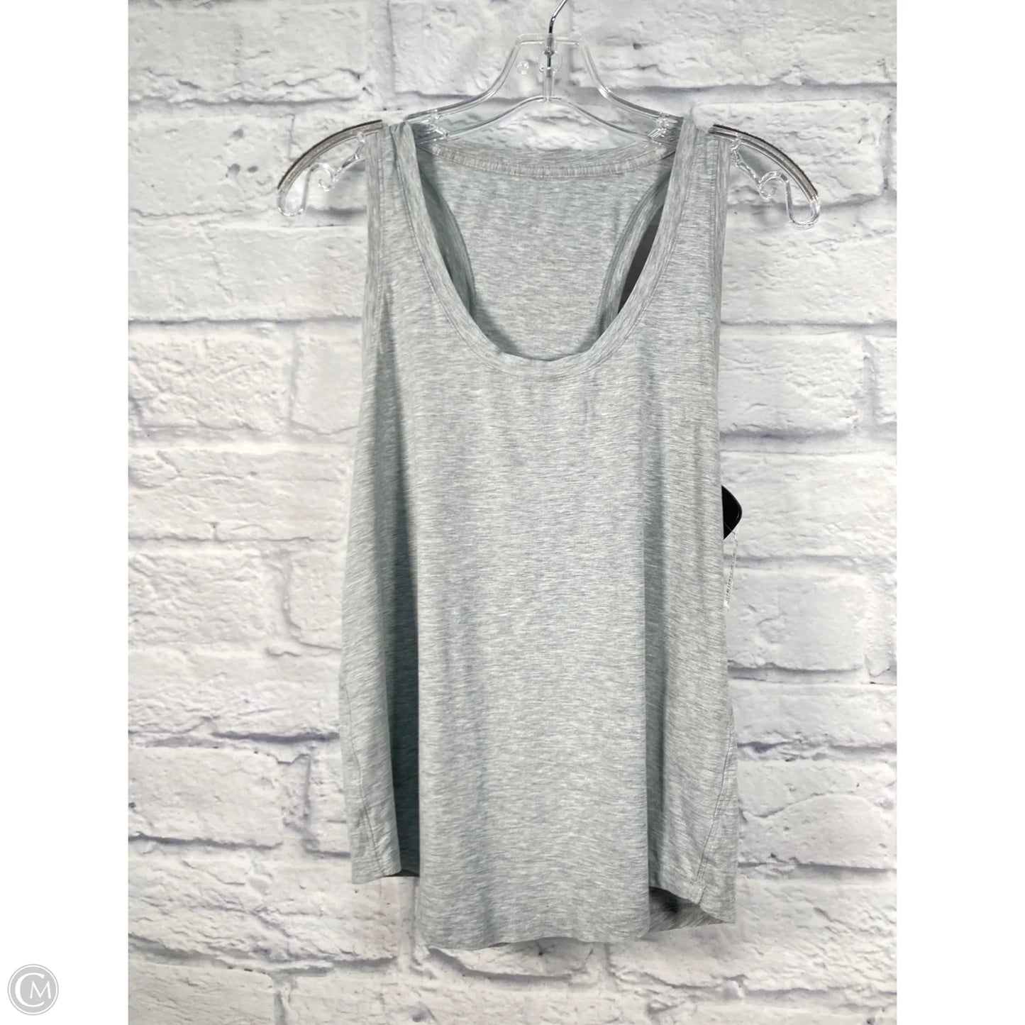 Athletic Tank Top By Lululemon In Grey, Size: 10