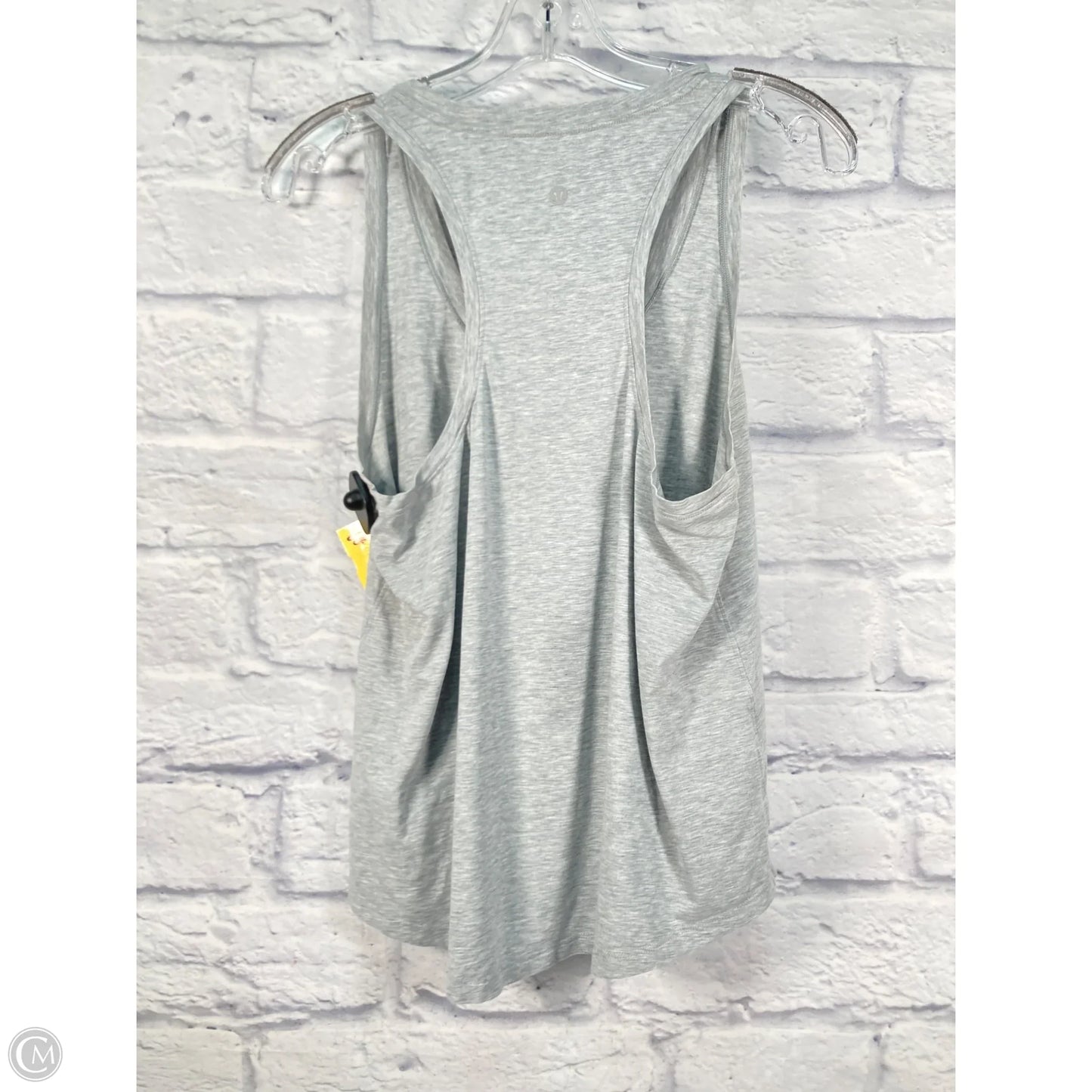 Athletic Tank Top By Lululemon In Grey, Size: 10