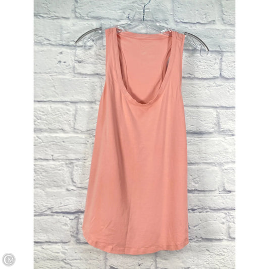 Athletic Tank Top By Lululemon In Peach, Size: M