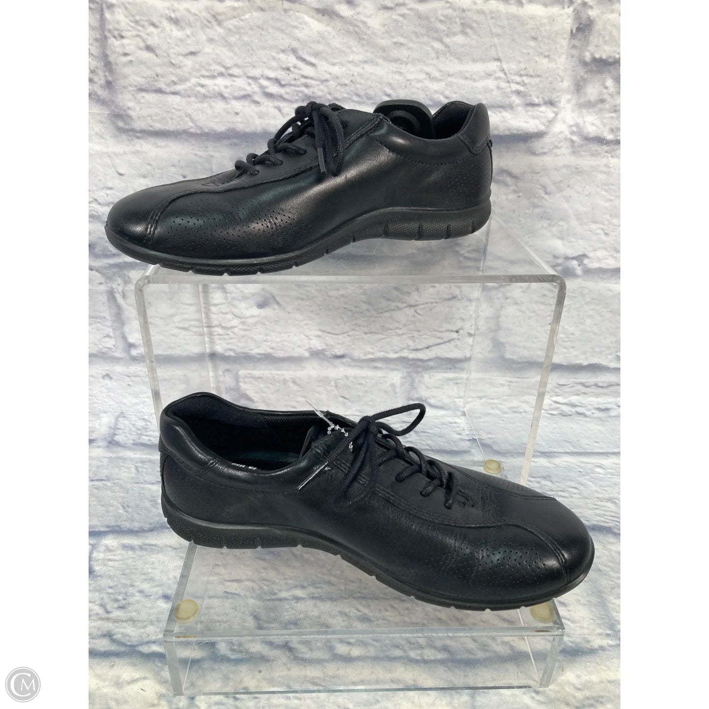 Shoes Sneakers By Ecco In Black, Size: 6.5