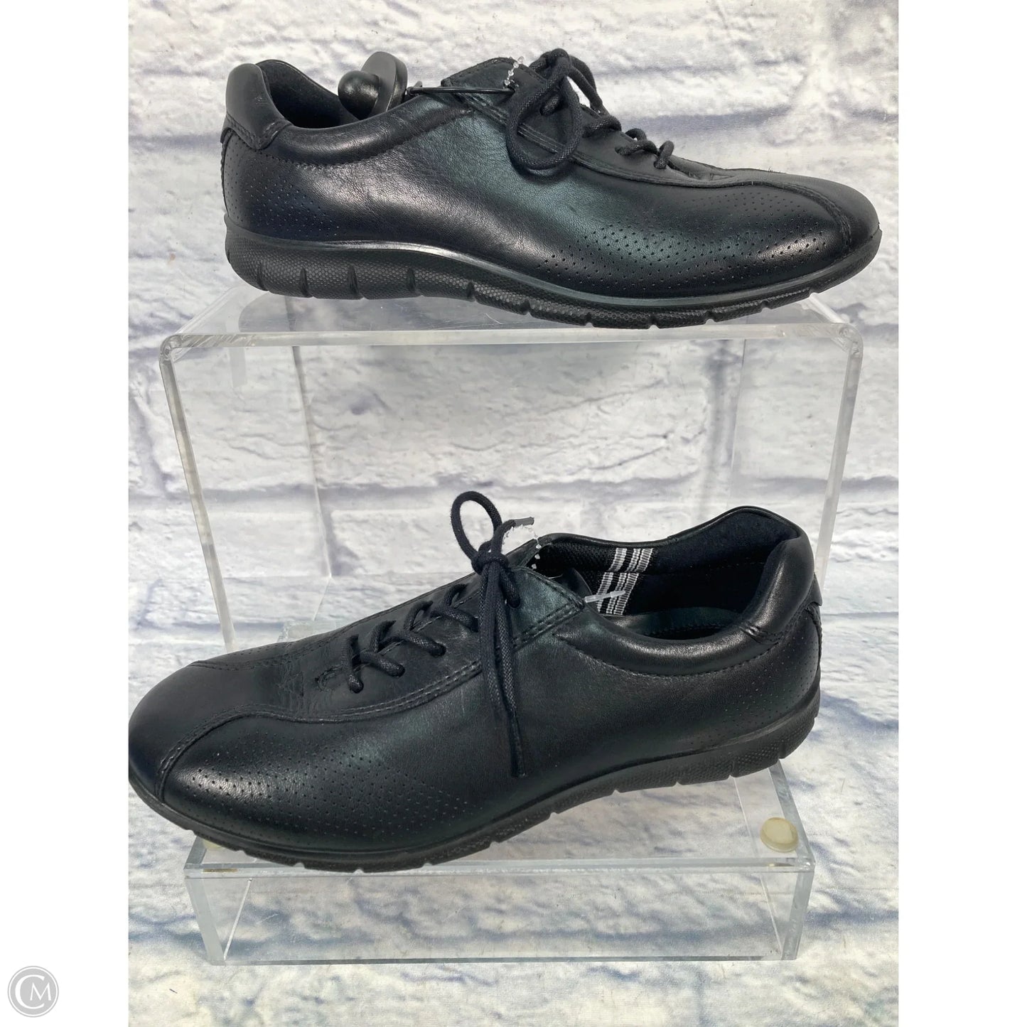 Shoes Sneakers By Ecco In Black, Size: 6.5