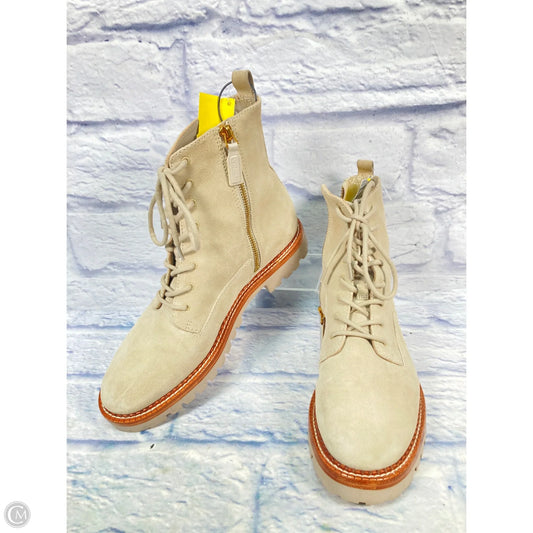 Boots Combat By Vince In Tan, Size: 9.5