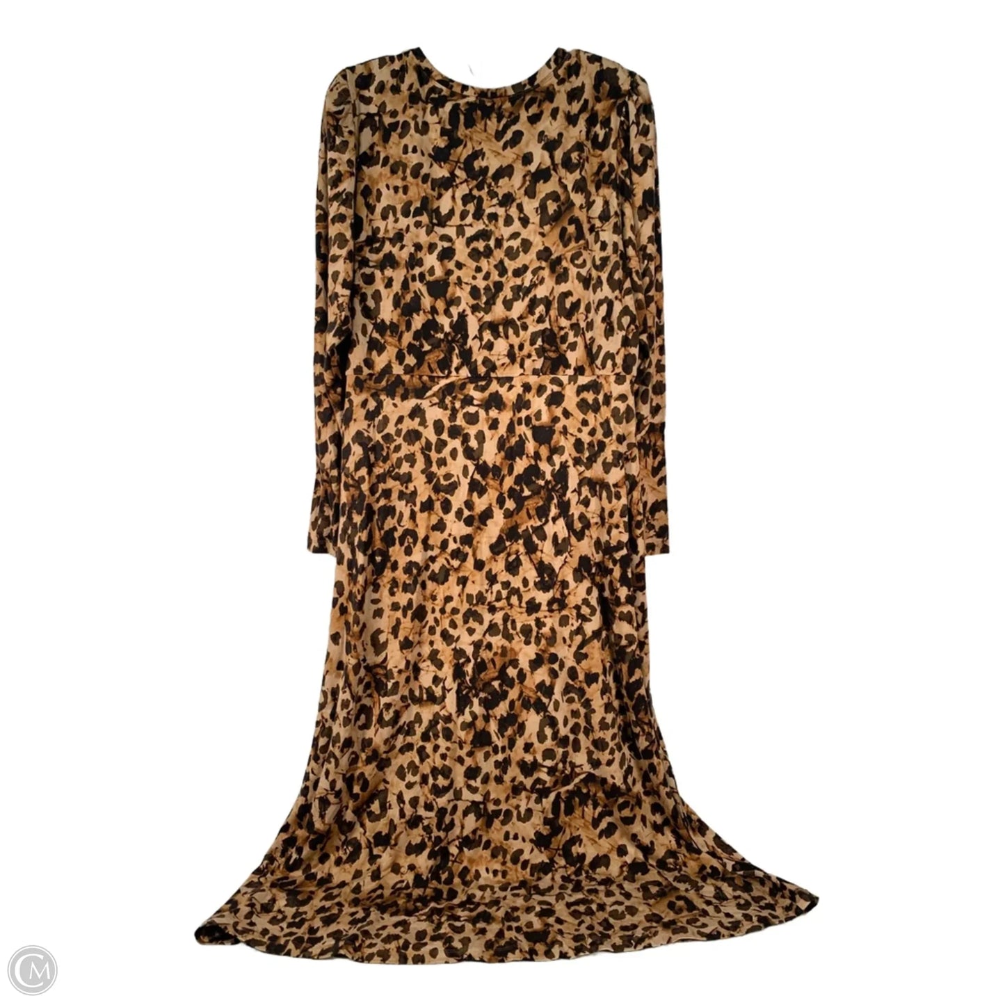 Dress Casual Maxi By Cabi In Animal Print, Size: Xl