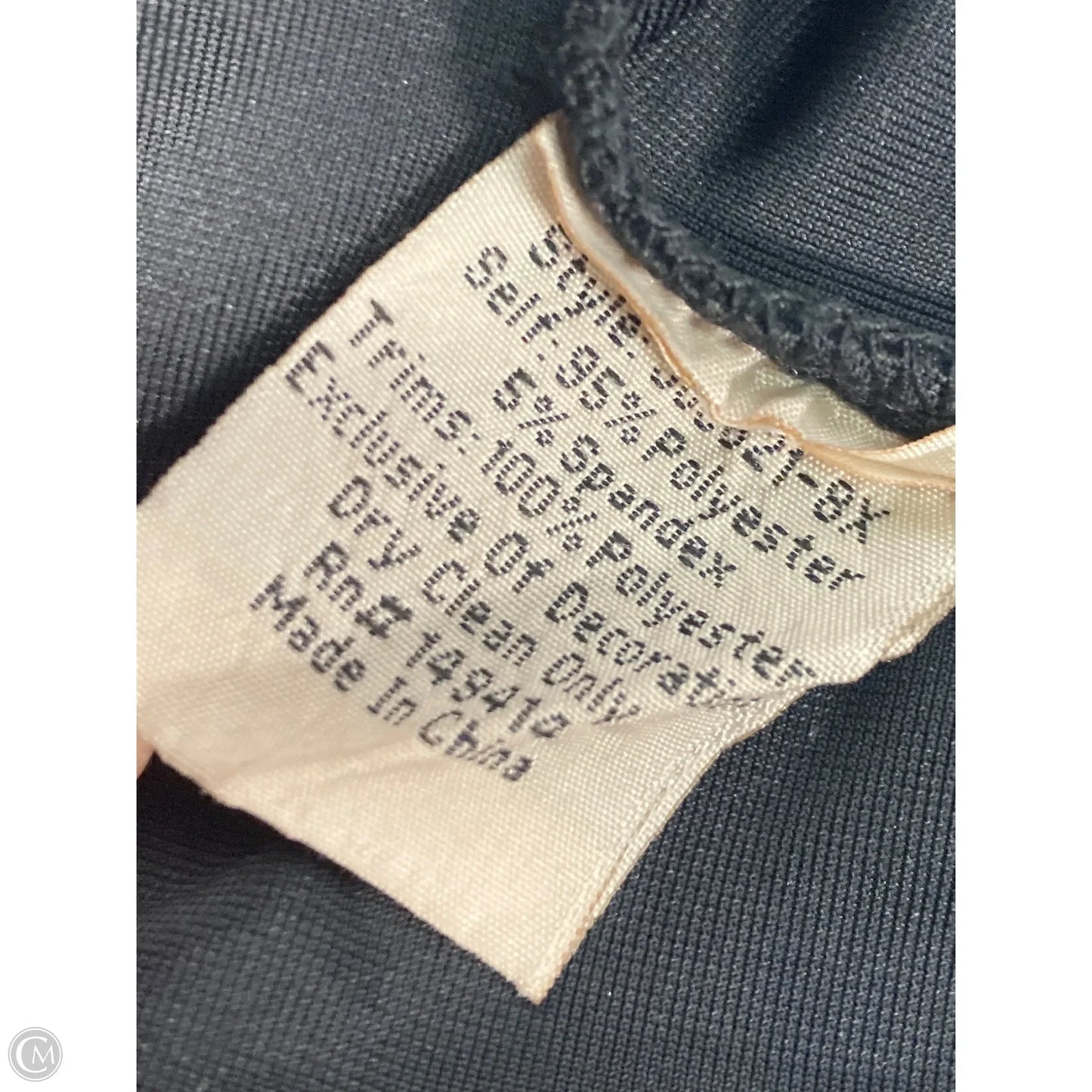 Pants Leggings By Johnny Was In Black & Yellow, Size: 16