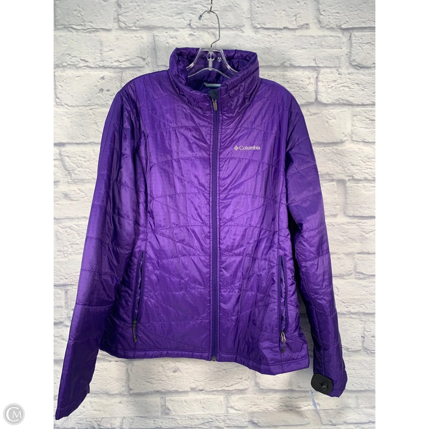 Jacket Puffer & Quilted By Columbia In Purple, Size: Xl