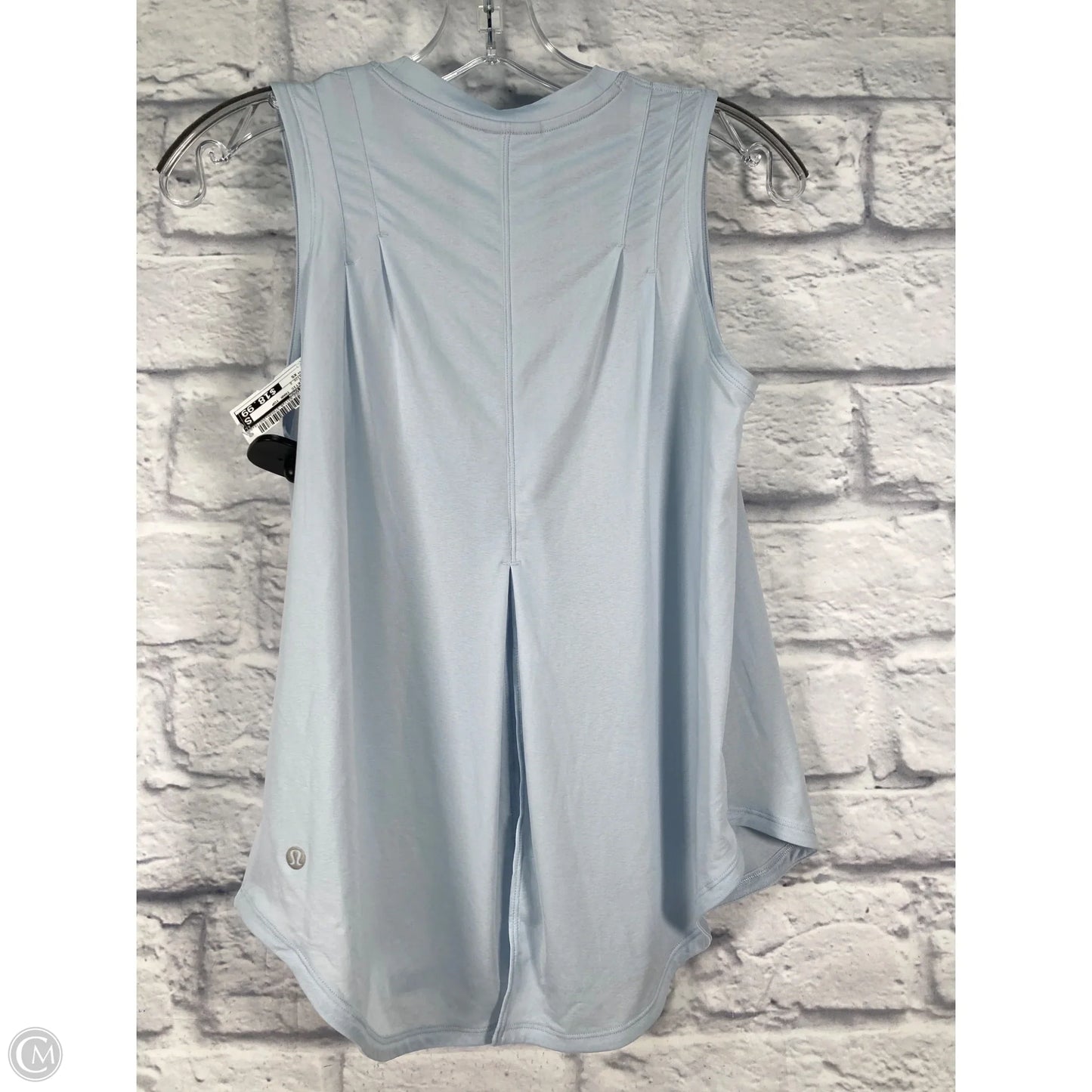 Athletic Tank Top By Lululemon In Blue, Size: Xs