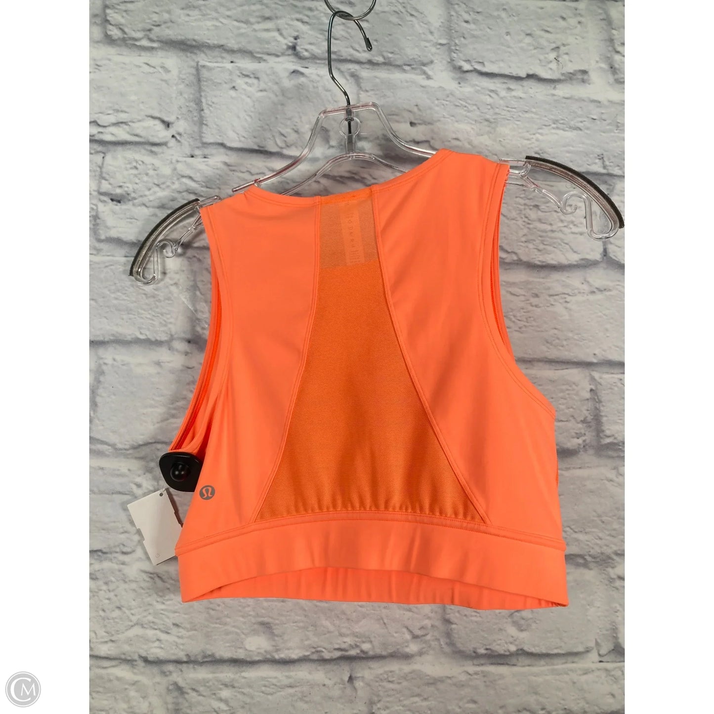 Athletic Tank Top By Lululemon In Orange, Size: M
