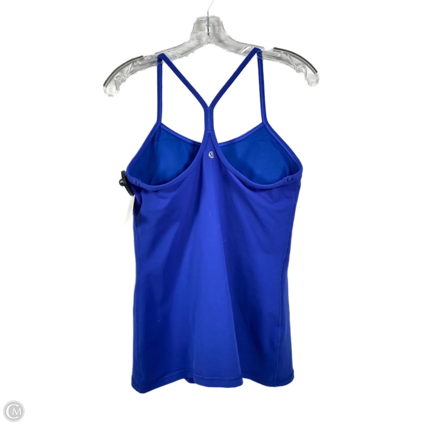 Athletic Tank Top By Lululemon In Blue & Brown, Size: M