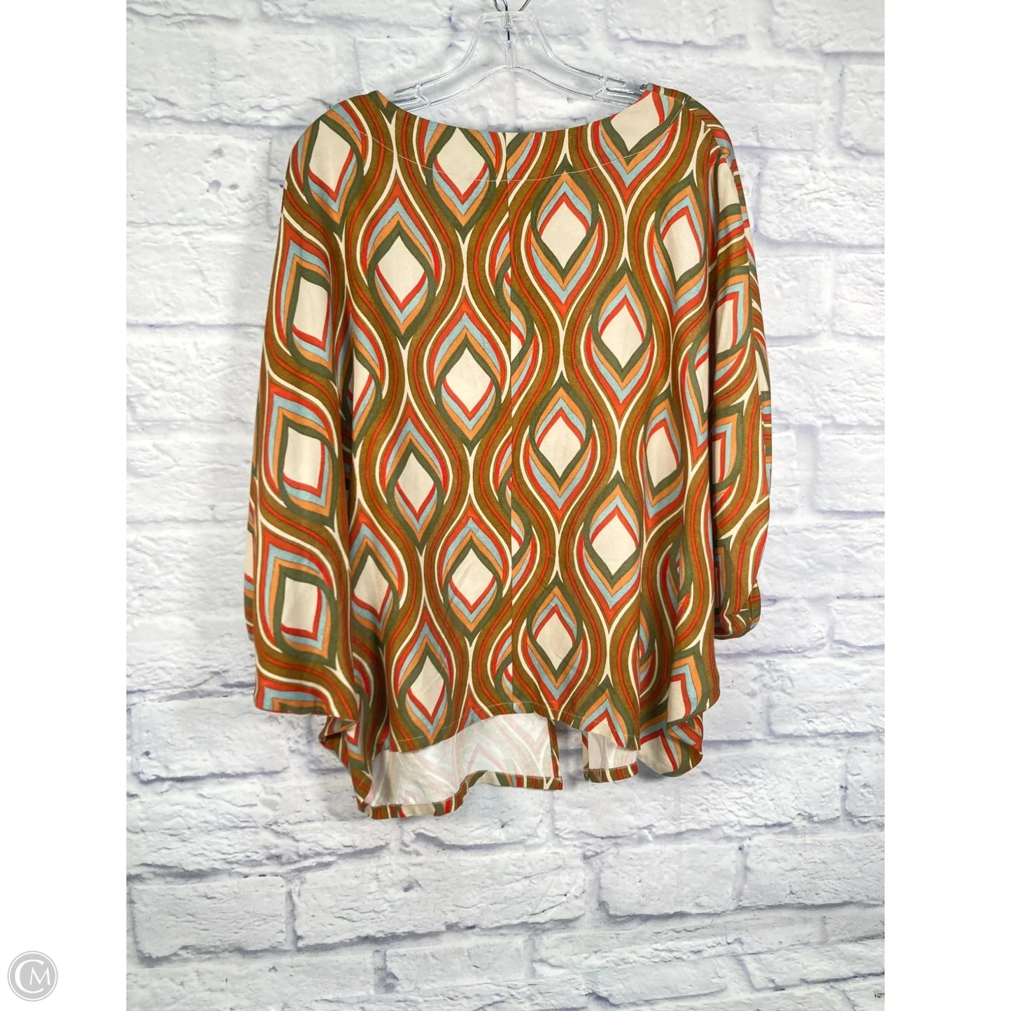 Dress Casual Short By Lane Bryant In Black & Cream, Size: Xl