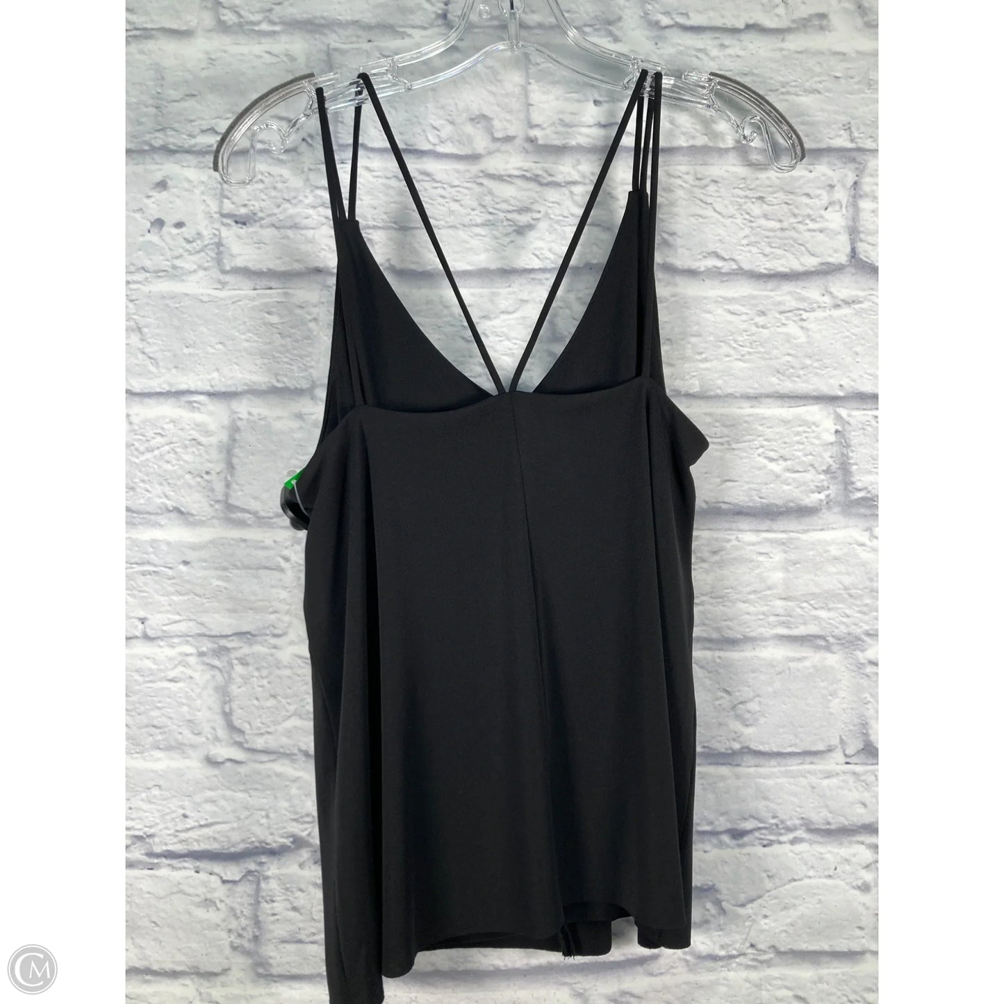 Top Sleeveless By Deletta In Black, Size: M