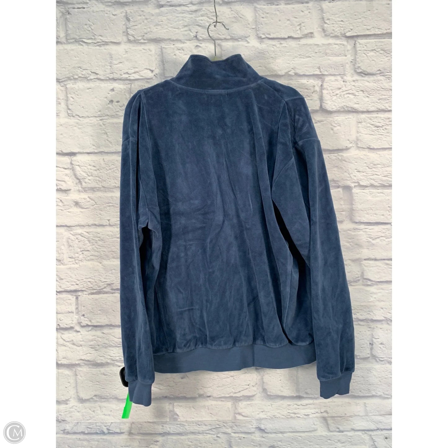 Sweatshirt Collar By Clothes Mentor In Blue, Size: M