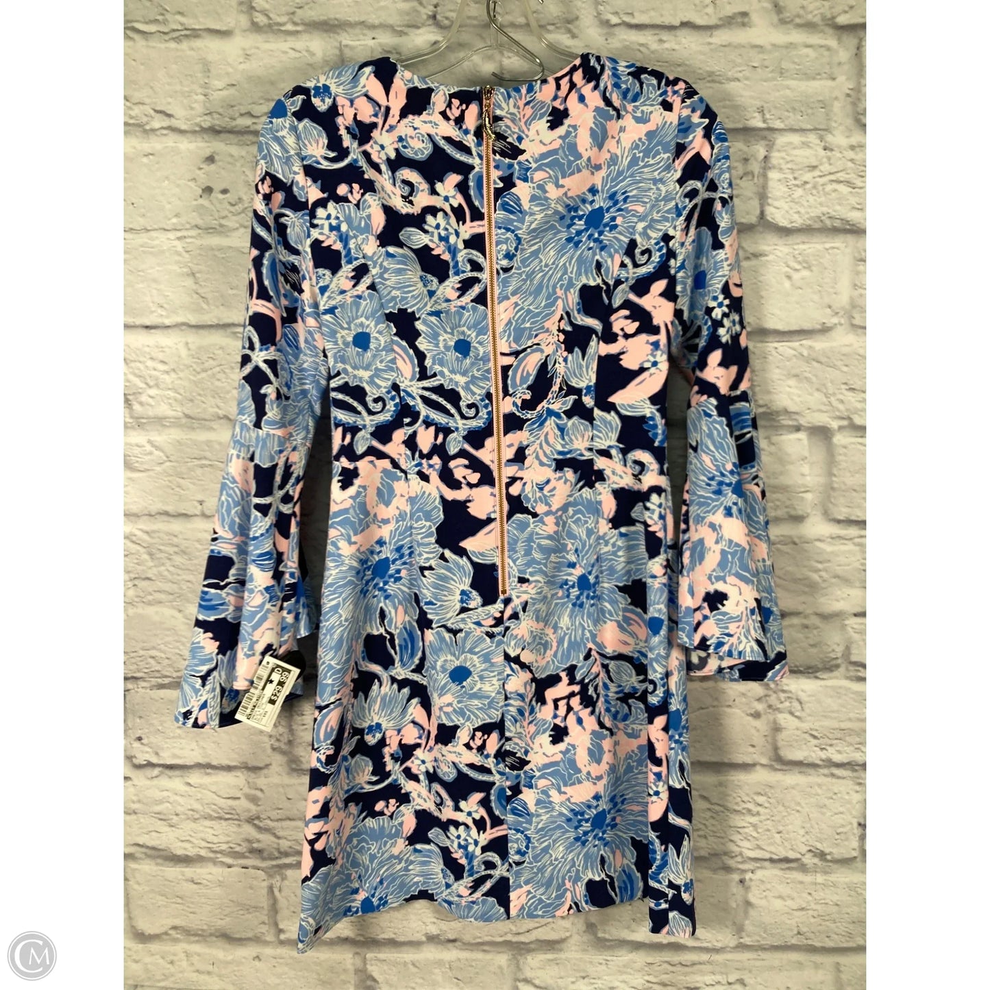 Dress Designer By Lilly Pulitzer In Blue & Pink, Size: Xxs