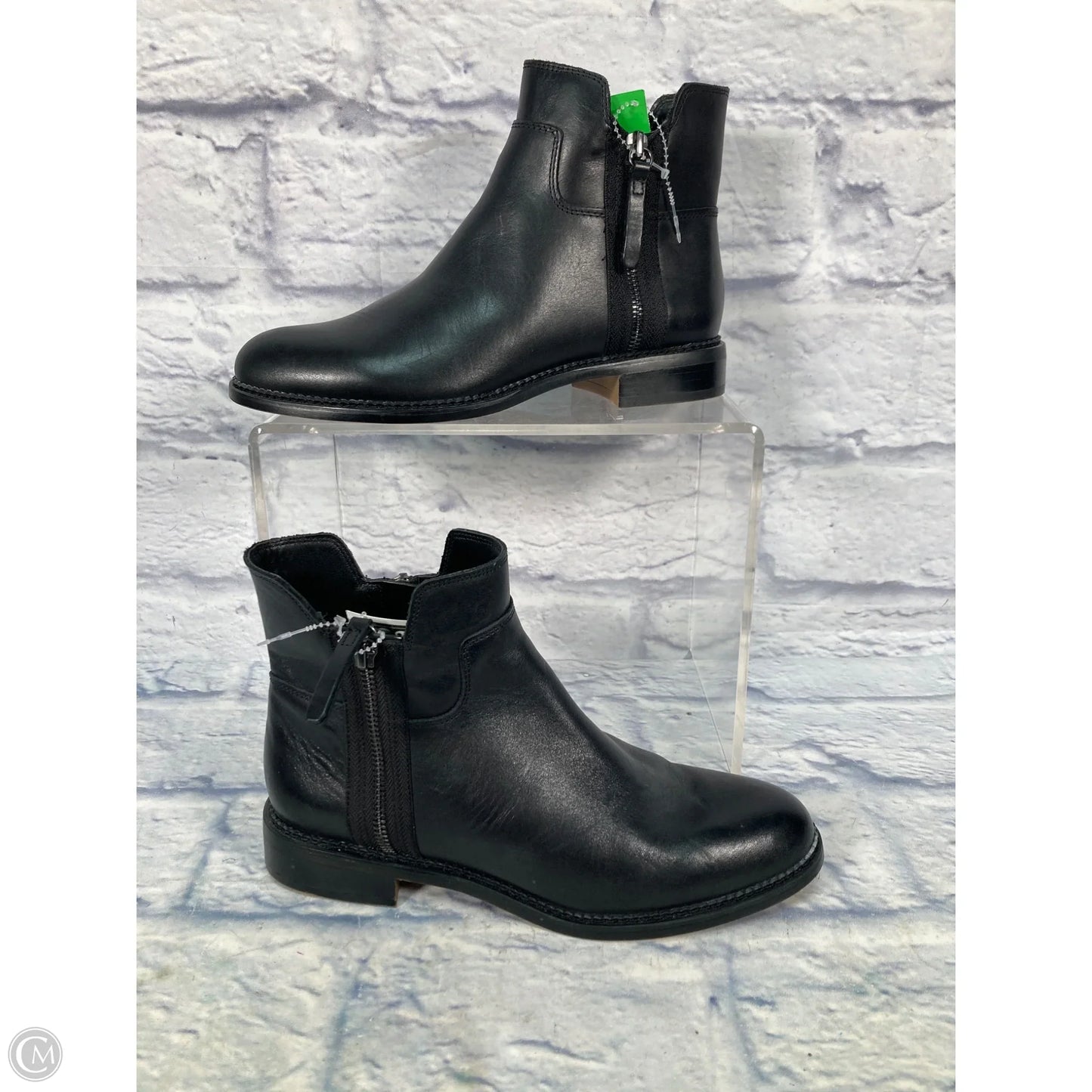 Boots Ankle Heels By Franco Sarto In Black, Size: 8