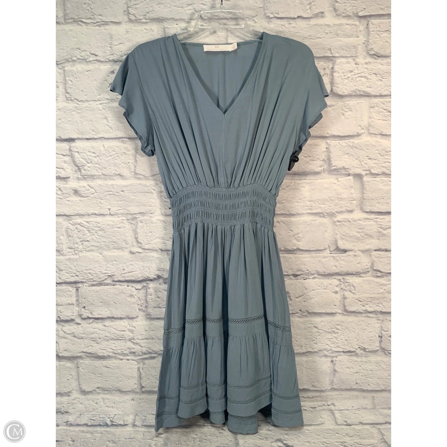 Dress Casual Short By Clothes Mentor In Blue, Size: M