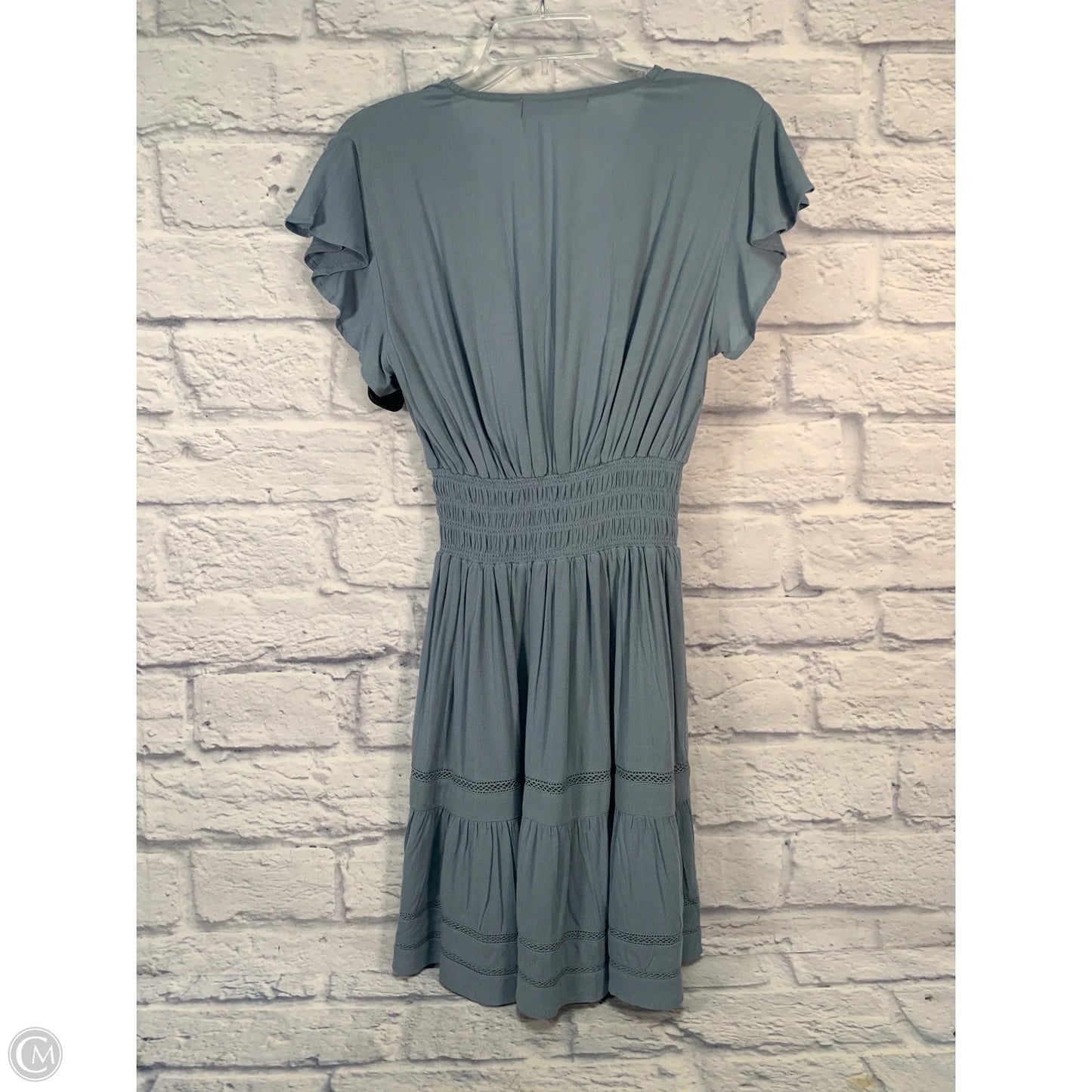 Dress Casual Short By Clothes Mentor In Blue, Size: M