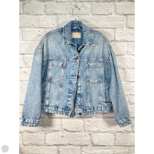 Jacket Denim By We The Free In Blue Denim, Size: Xs