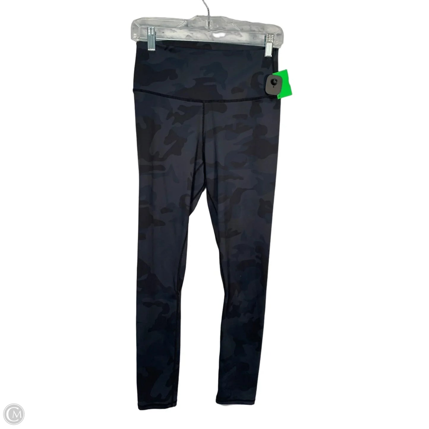 Athletic Leggings By Lululemon In Black & Grey, Size: 6