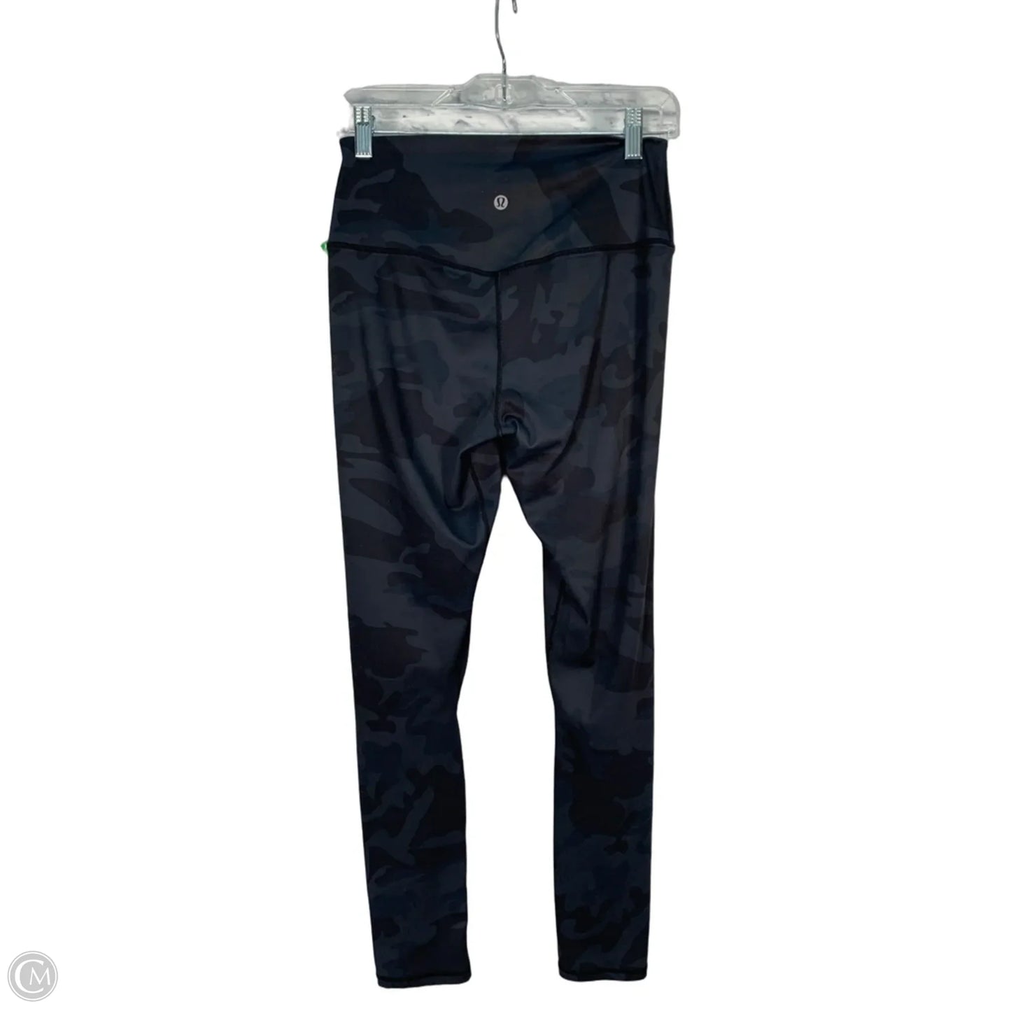 Athletic Leggings By Lululemon In Black & Grey, Size: 6