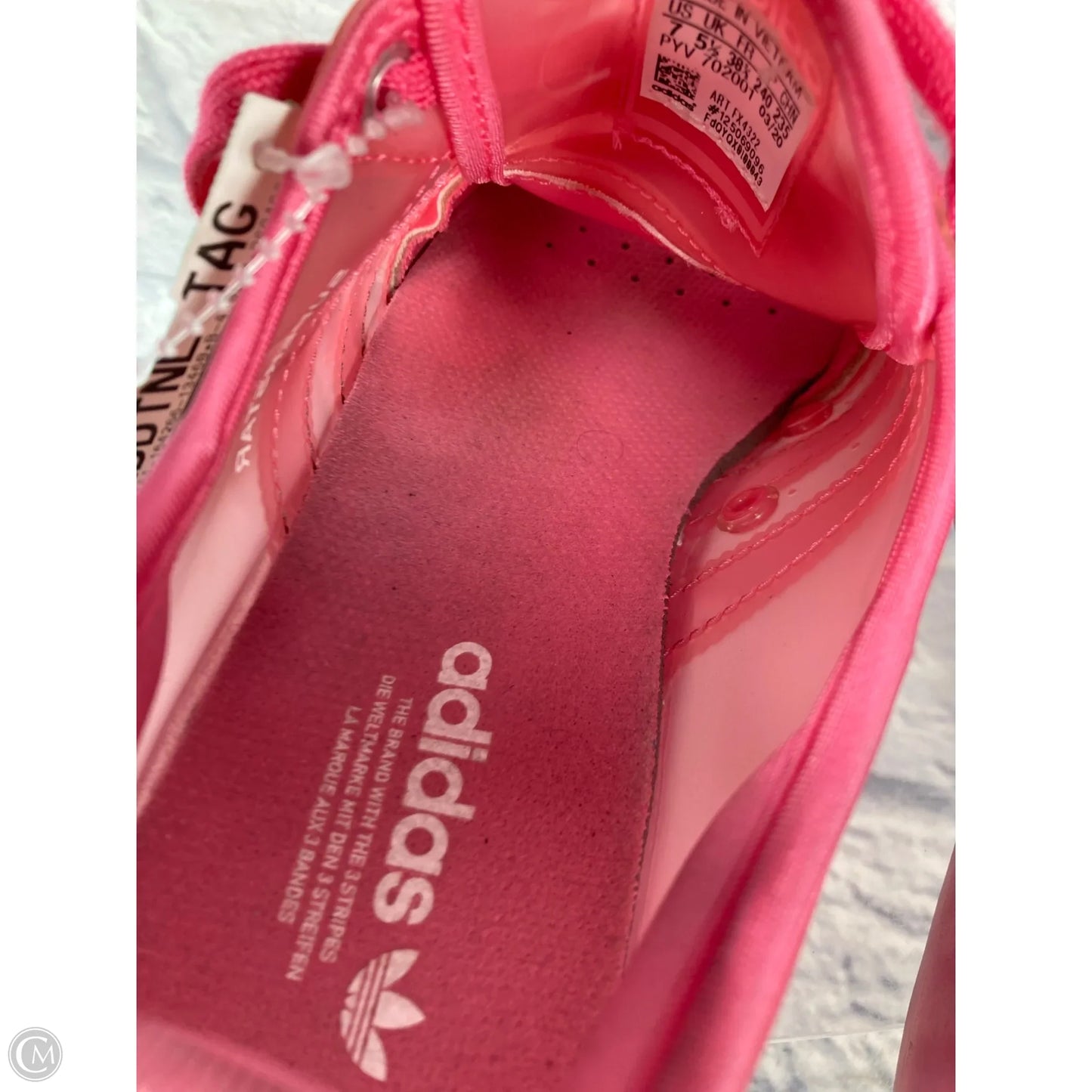 Shoes Sneakers By Adidas In Pink, Size: 7