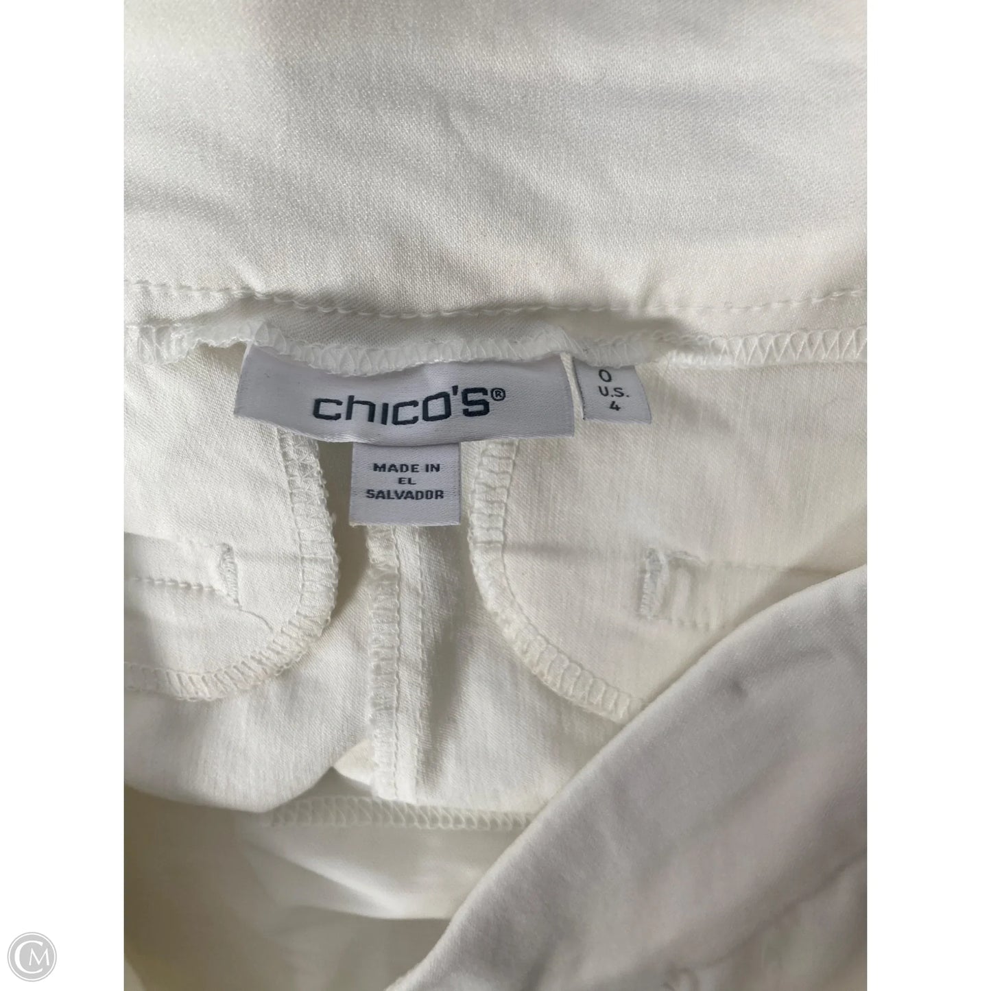 Shorts By Chicos In Cream, Size: 4