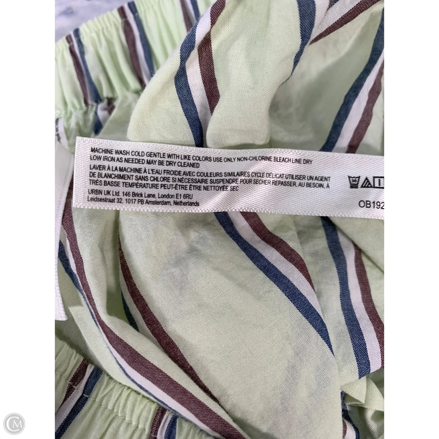 Pants Wide Leg By Anthropologie In Striped Pattern, Size: 8