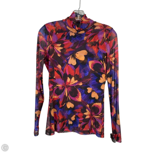Top Long Sleeve By Johnny Was In Floral Print, Size: Xs