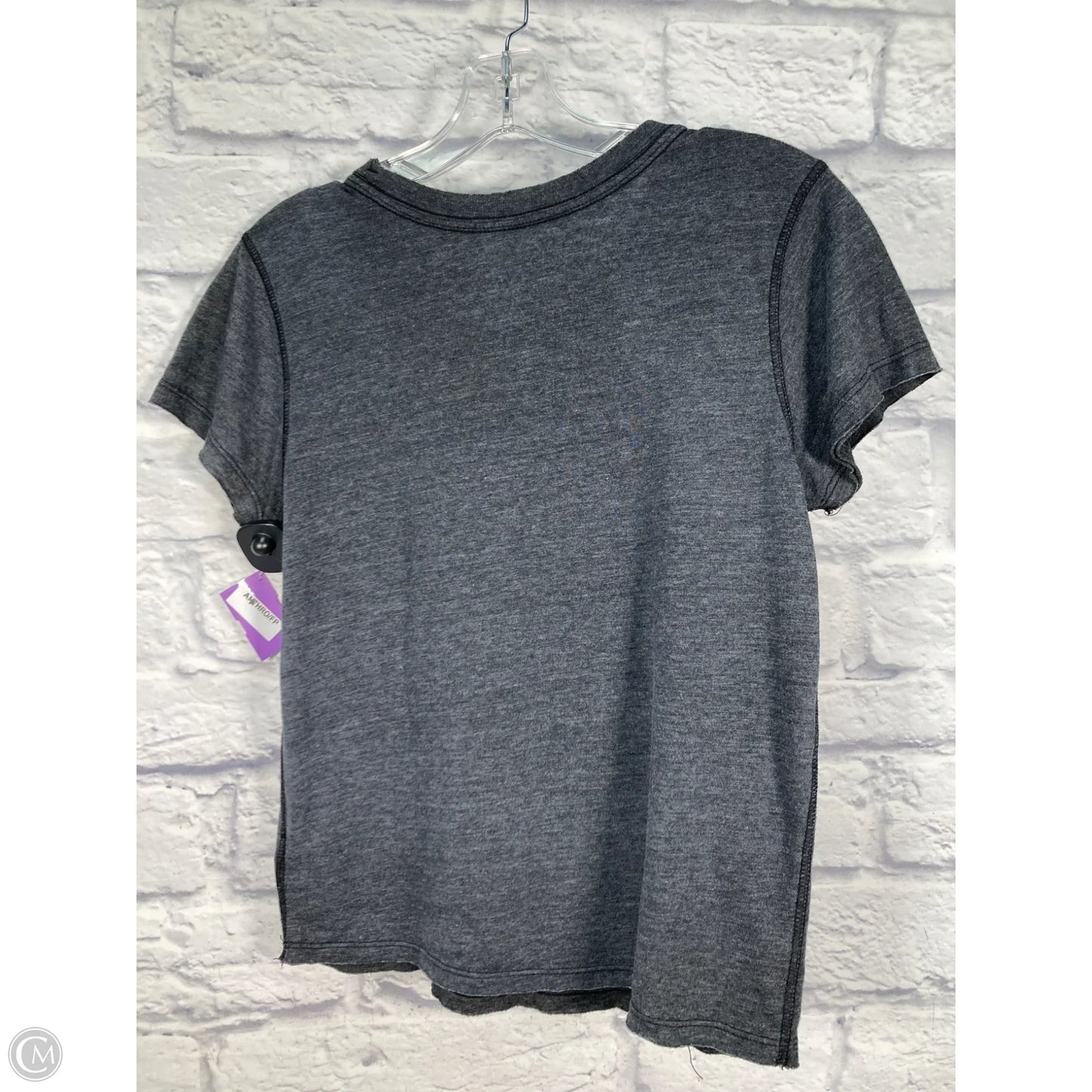 Top Short Sleeve Basic By We The Free In Grey, Size: M