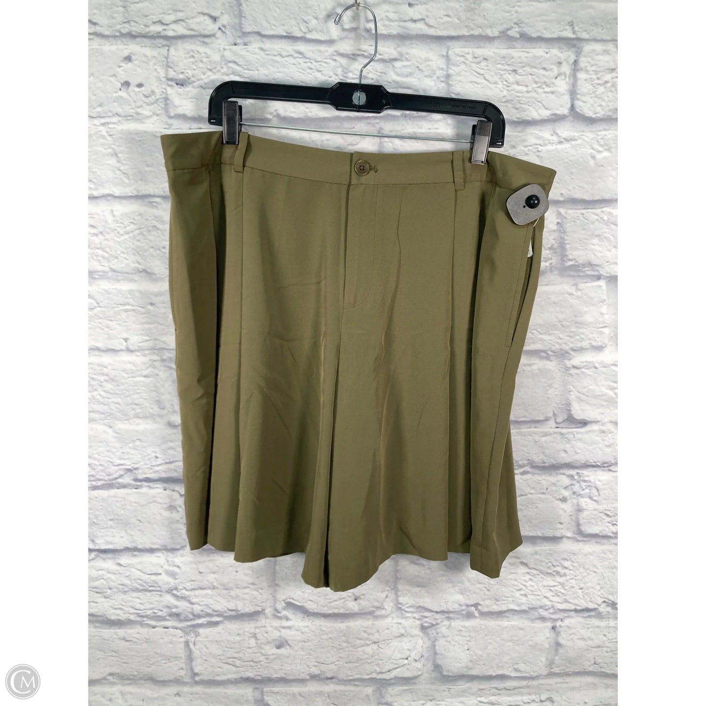 Shorts By Lauren By Ralph Lauren In Green, Size: 16
