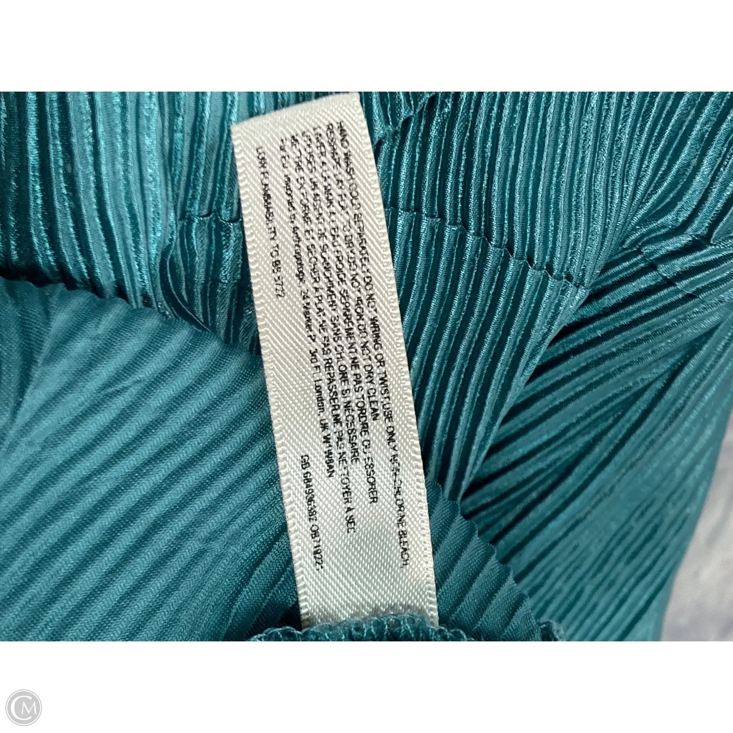 Top Sleeveless By Floreat In Blue, Size: S
