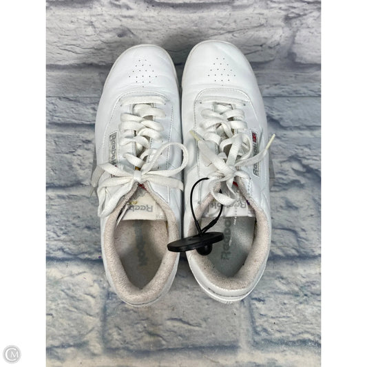 Shoes Sneakers By Reebok In White, Size: 9