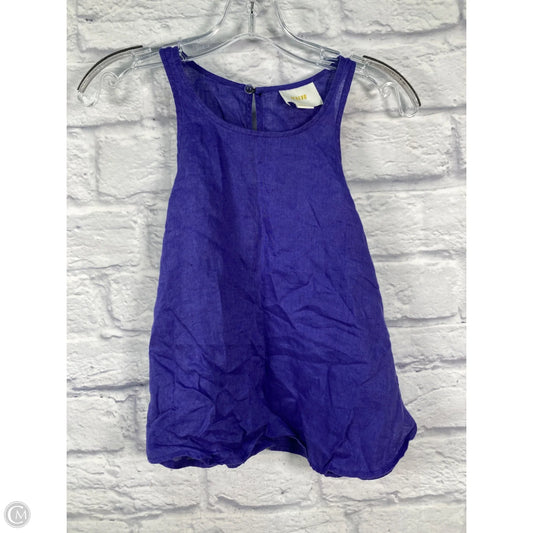Top Sleeveless By Maeve In Purple, Size: Xs