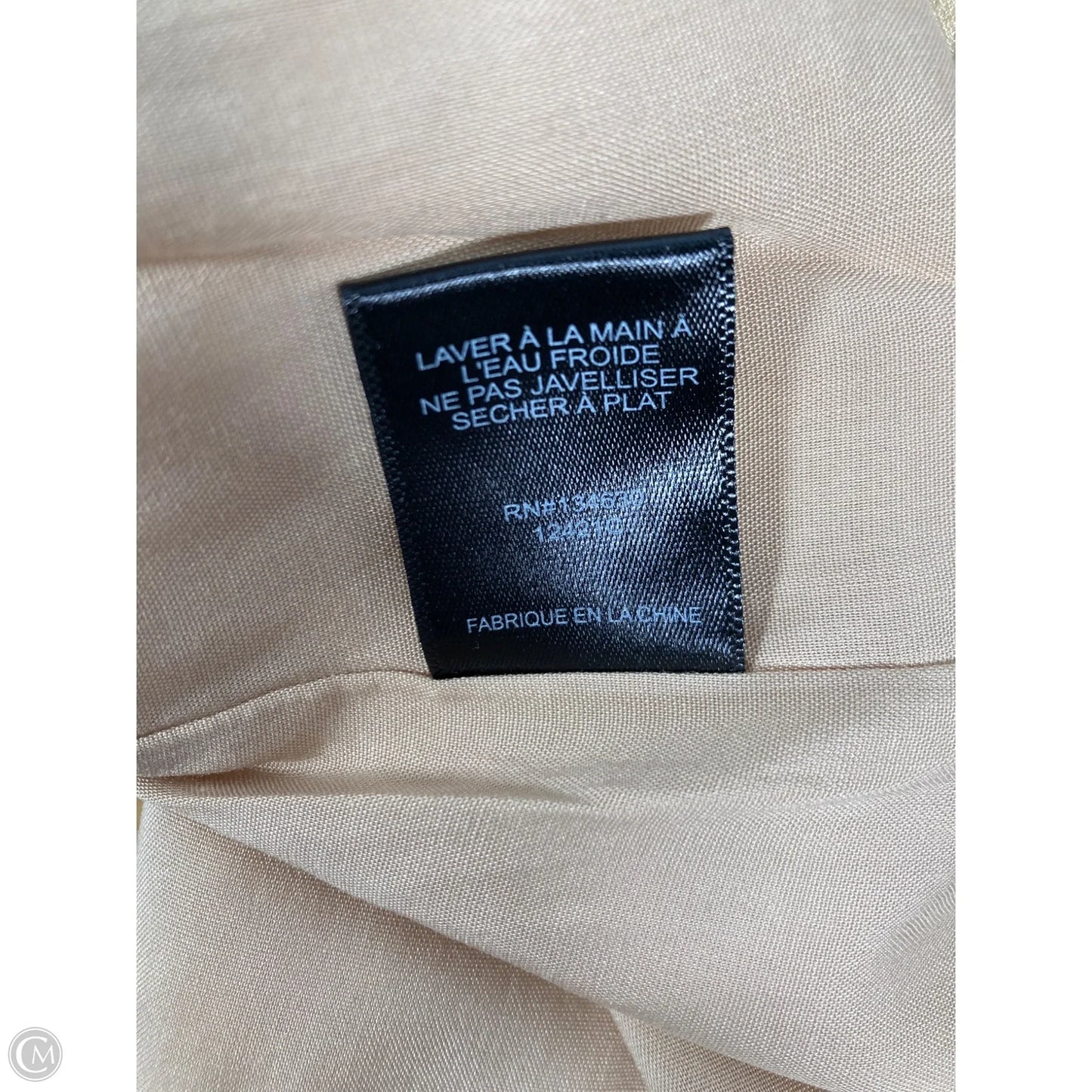 Blouse Sleeveless By Sunday In Brooklyn In Gold, Size: S