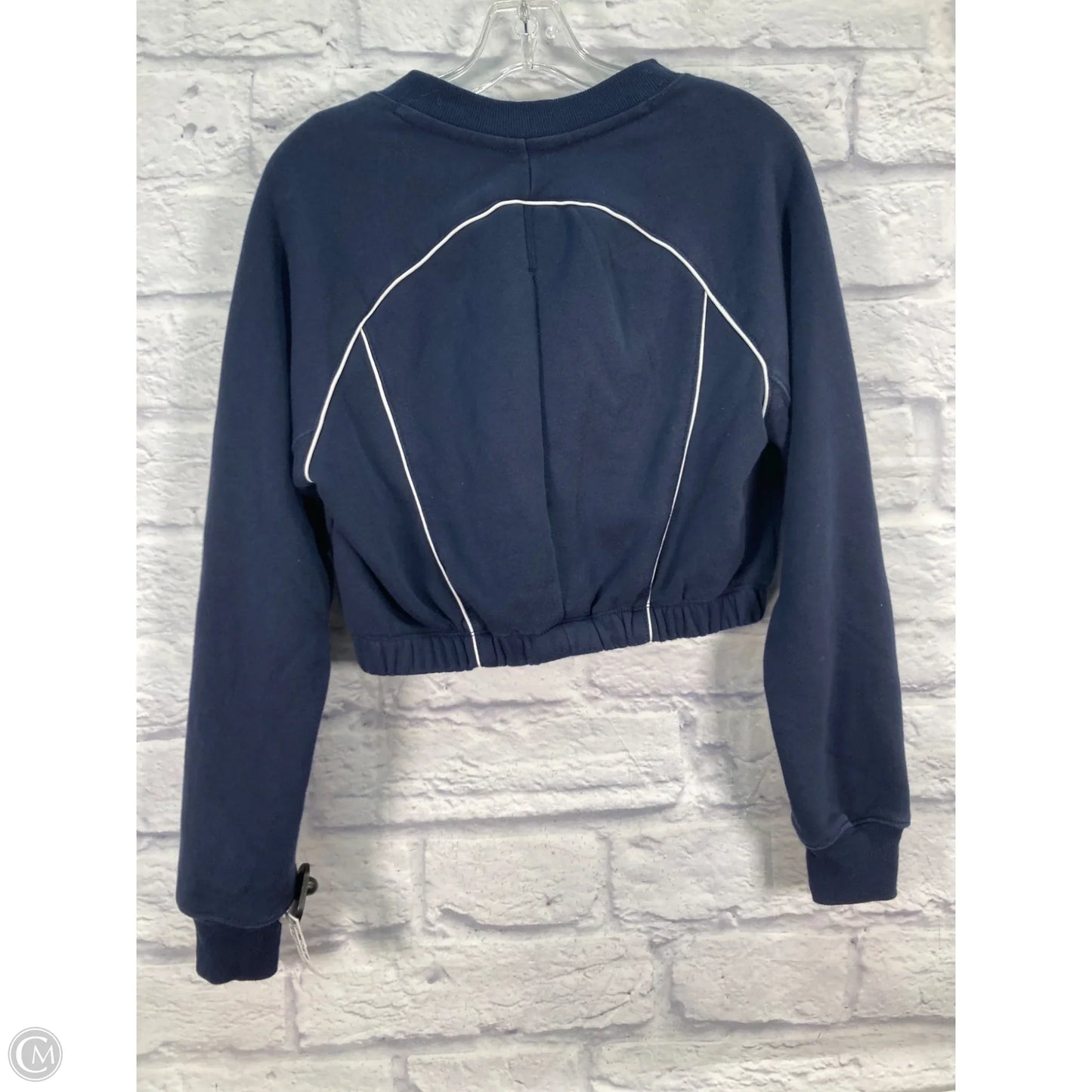 Sweatshirt Crewneck By Free People In Blue, Size: Xs