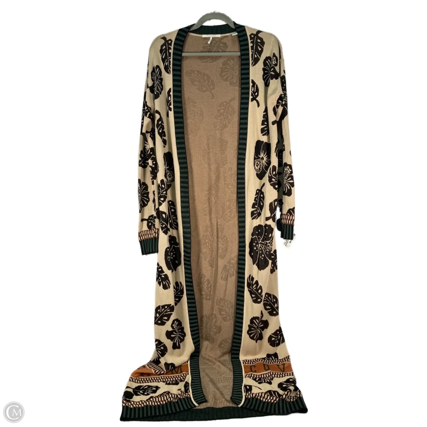 Cardigan By Scotch & Soda In Black & Brown, Size: S
