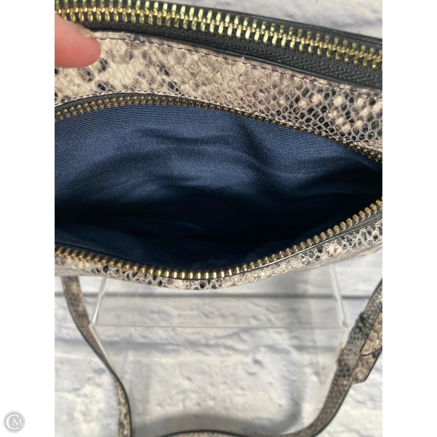 Crossbody Leather By Cole-haan, Size: Medium